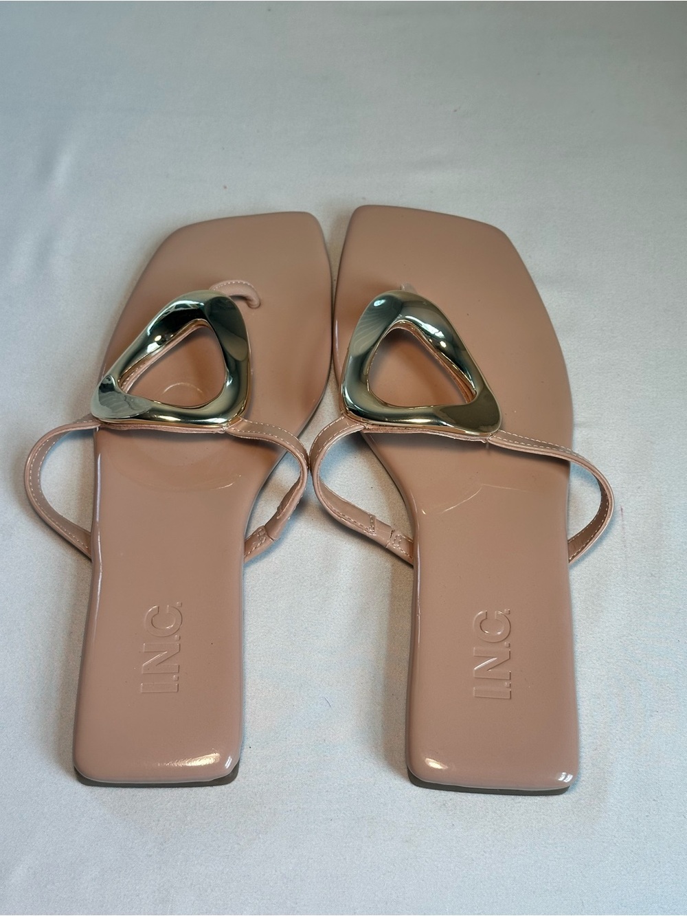 INC International Concepts Sandals with Gold Accent - Picture 3 of 5